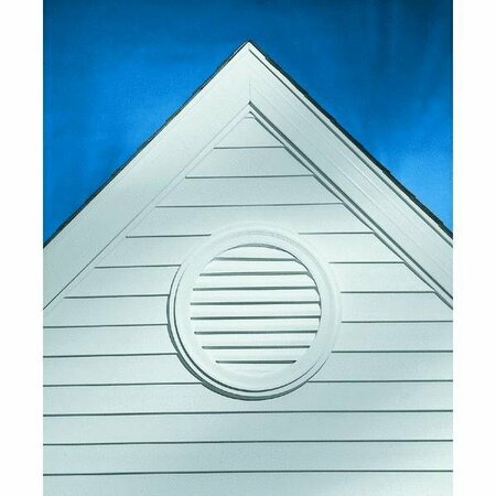 ALCOA HOME EXTERIORS 22 Round Gable Vent RDGV22 PW